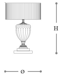 Lampe-8075-Opera-Italamp-de-table-dimensions